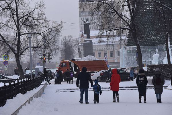 На Средний Урал пришла оттепель