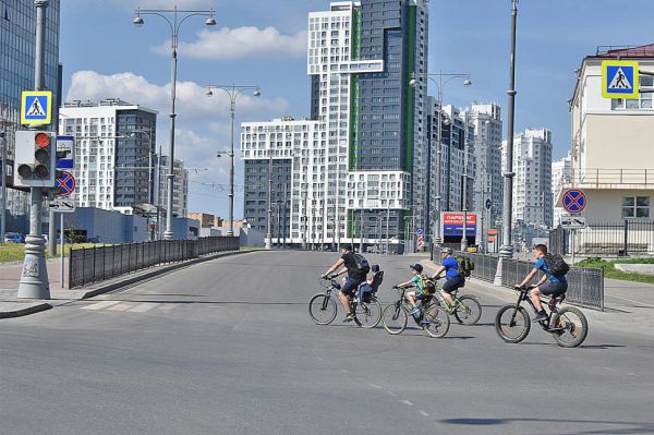 В  Екатеринбурге создадут сеть велосипедных маршрутов