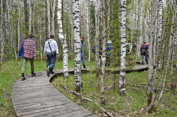 На туристической тропе в Сысерти промаркировали 36 км маршрута