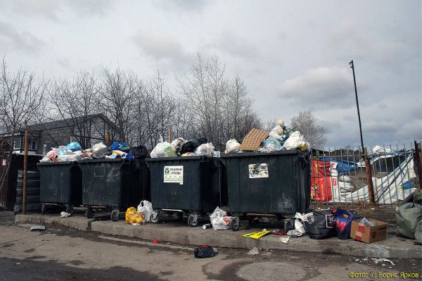 В Шале перестали размещать мусор на временных площадках