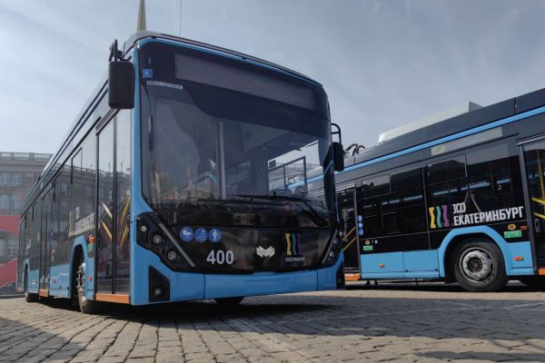 В Екатеринбург доставили 30 новых троллейбусов из 50 обещанных