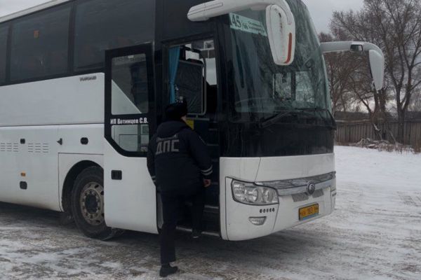 В Полевском автоинспекторы задержали нетрезвого водителя рейсового автобуса