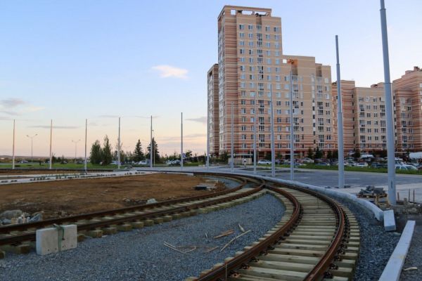 В Екатеринбурге трамвайную ветку в Солнечный запустят в декабре