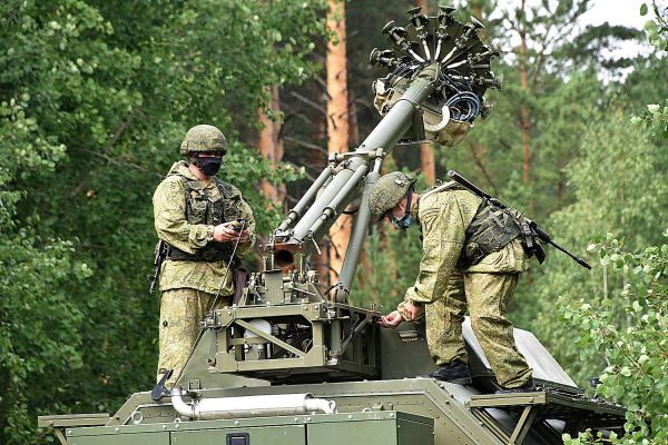 Фоторепортаж: в ЦВО начались учения войск радиоэлектронной борьбы