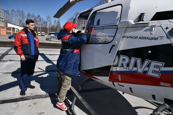 Родился мальчик: беременную доставили из Сухого Лога на вертолёте