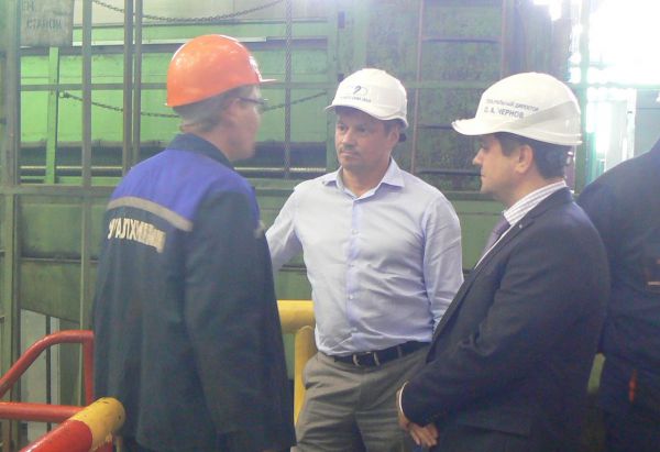 Андрей Ветлужских посетил заводы Екатеринбурга