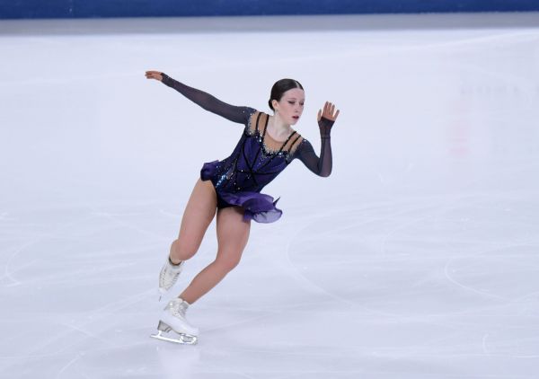 Свердловчанка Елизавета Лабутина на Чемпионате России по фигурному катанию среди юниоров в Саранске заняла 11 место