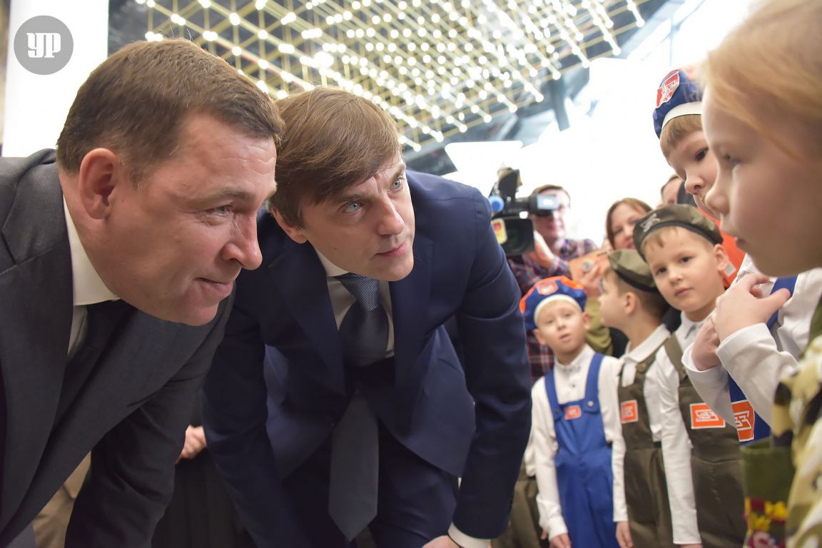 Евгений Куйвашев представил Сергею Кравцову лучшие практики по профориентации в Свердловской области