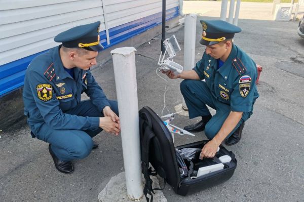 Свердловские спасатели при помощи дронов ищут нарушителей особого противопожарного режима