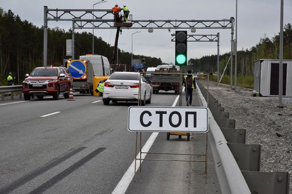 Жители Академического не могли выехать из района из-за новой схемы движения