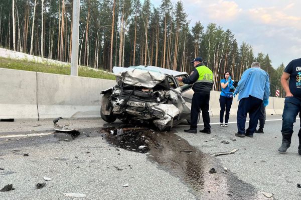 На ЕКАД произошло смертельное ДТП из-за водителя, поехавшего по встречке