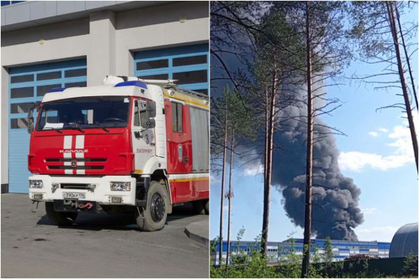 Свердловское МЧС назвало предварительную причину крупного пожара в Березовском 