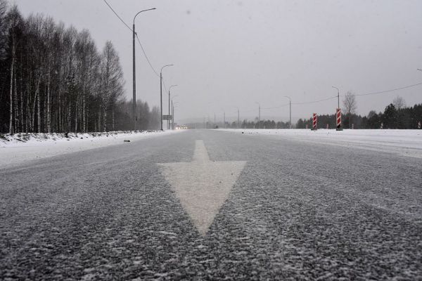 На трассе рядом с поселком Марамзино на два дня введут реверсивное движение