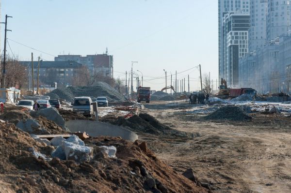 Обновленную улицу Татищева откроют для транспорта в октябре