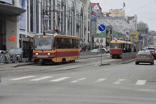 В Екатеринбурге до 18 мая закроют трамвайное движение по Волгоградской
