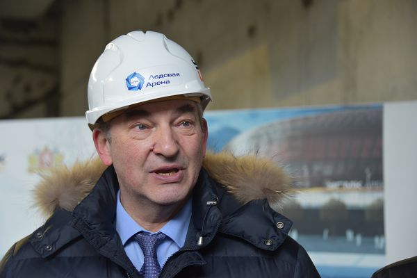 На открытии «УГМК-Арены» в Екатеринбурге сборная России по хоккею может сыграть с иностранной командой. Фото