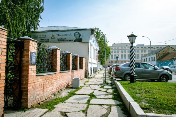Благоустройство в Литературном квартале в Екатеринбурге завершат ко Дню города