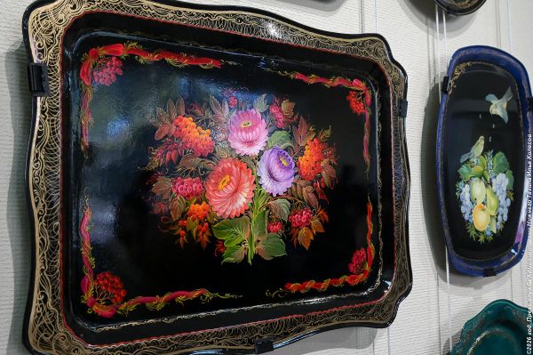 «Квартету» равных нет. В Нижнем Тагиле открылась выставка эксклюзивных подносов