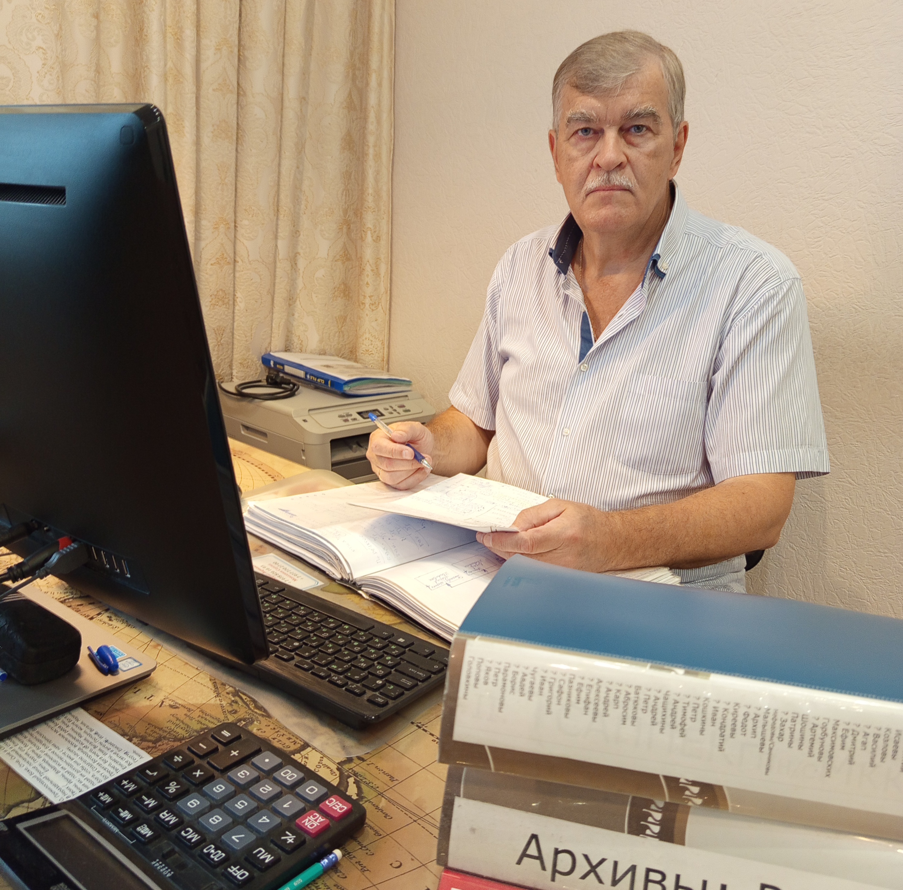 Много десятилетий Владимир Витальевич Головкин по крупицам собирает историю своего рода